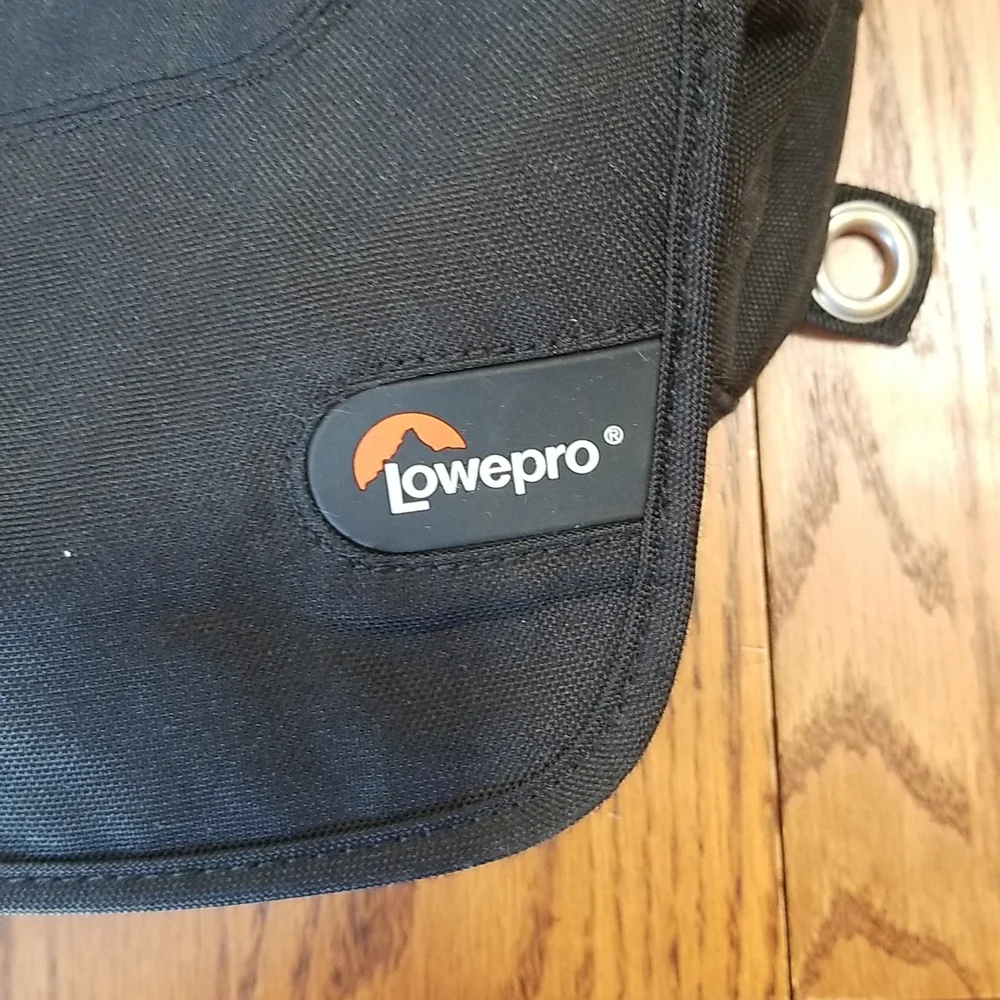 Lowepro Black Messenger Bag for Men